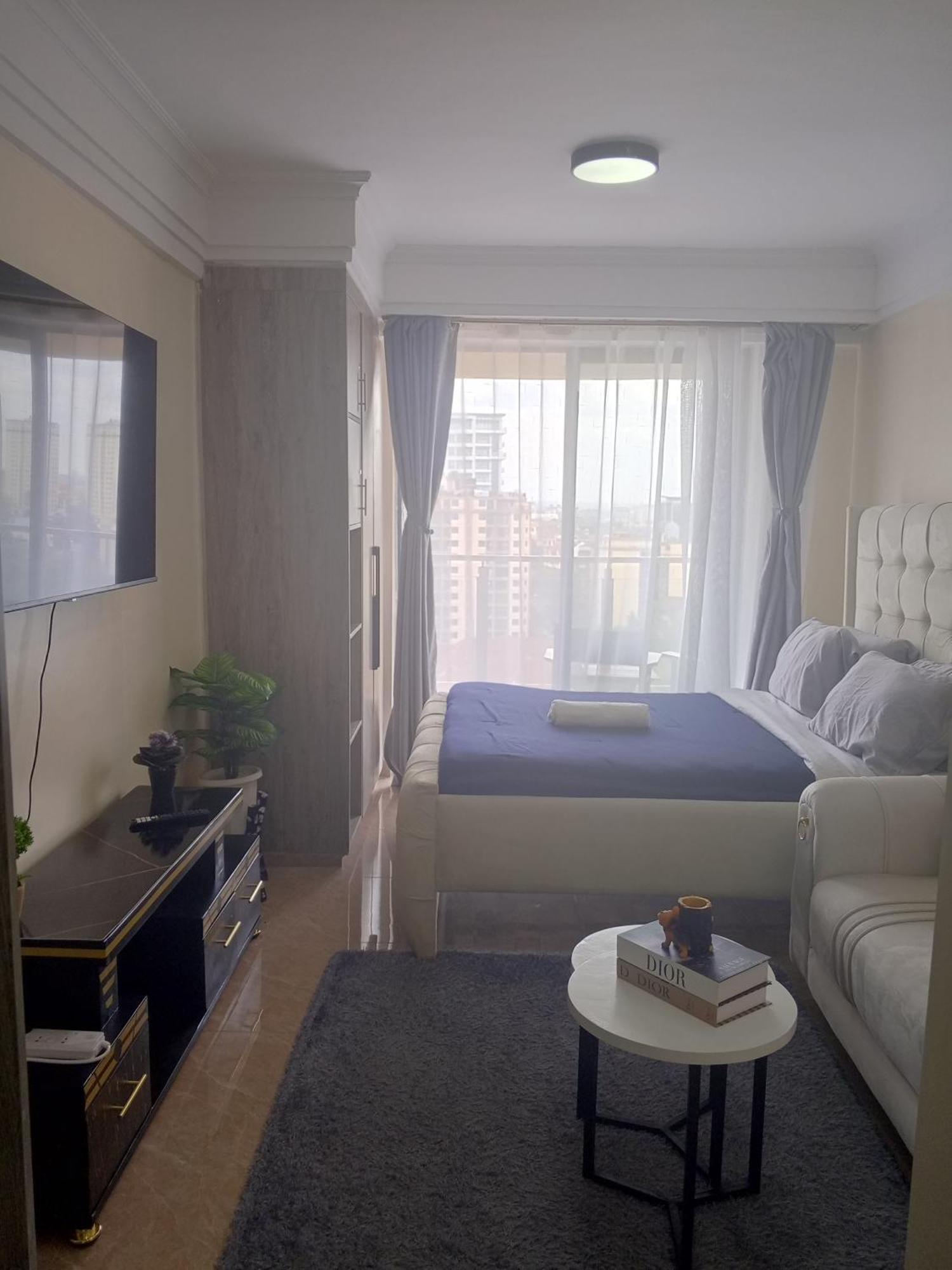 Luxury Studio Apartment, Kilimani, George Padmore Road - Opulence Stays Nairobi Luaran gambar